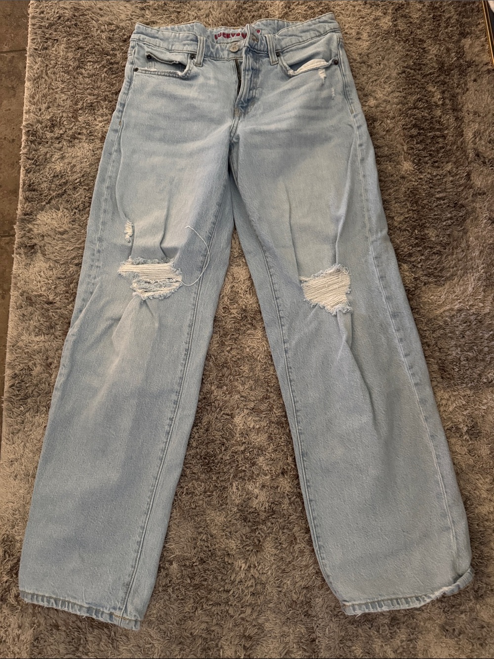 Lucky Brand The Baggy Distressed Women’s Jeans